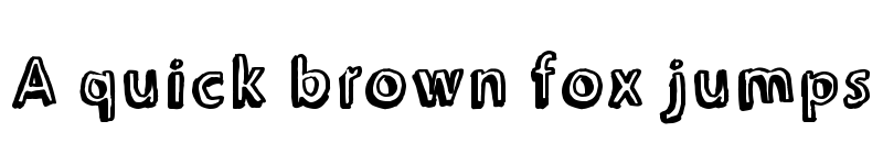 Preview of Chonkies Regular font