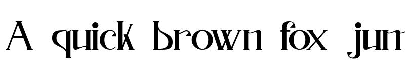 Preview of Chopper Regular font