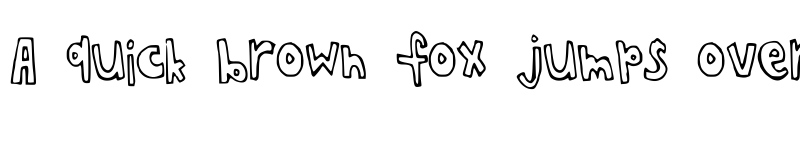 Preview of chopstickfont Medium font