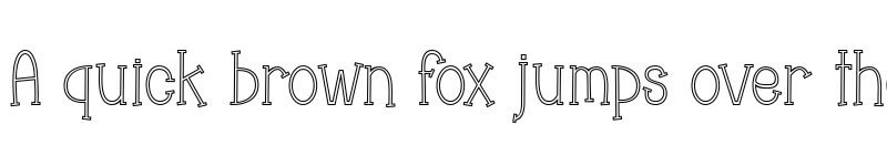 Preview of Chopyor Regular font