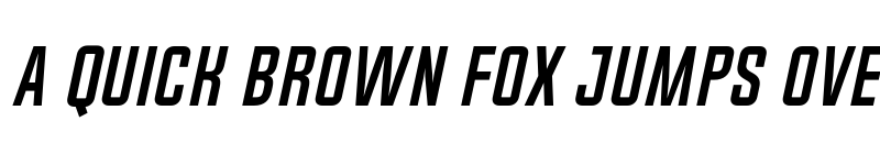 Preview of Chosence Bold Italic font