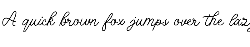 Preview of Chottlen Script PERSONAL USE Regular font