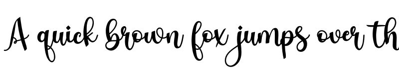 Preview of Christabelle Regular font