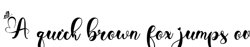 Preview of Christmas Betterlove Regular font