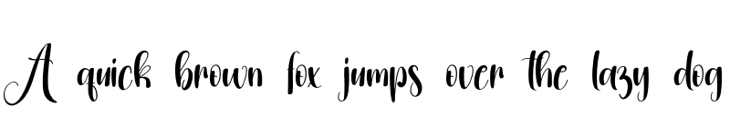 Preview of Christmas December Regular font