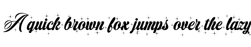 Preview of Christmas Sparkle PERSONAL USE Regular font