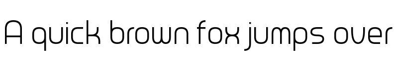 Preview of Chrobot Regular font