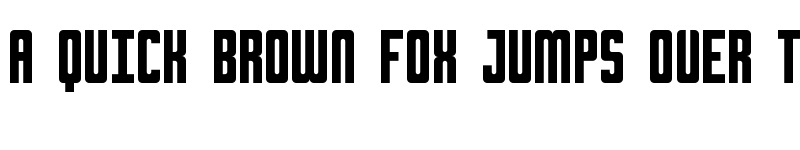 Preview of Chrome Regular font