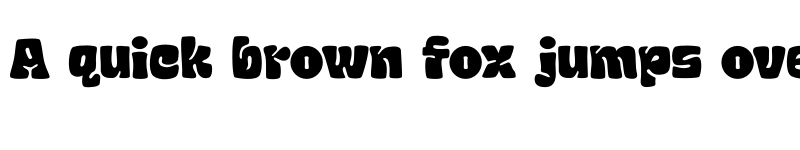 Preview of Chubby And Groovy Regular font