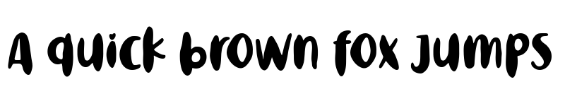 Preview of Chubby Boys Regular font