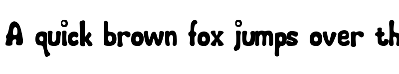 Preview of Chubby Cheeks Regular font