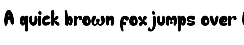 Preview of Chubby Toon Demo Regular font