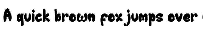 Preview of Chubby Toon Demo Shadow font