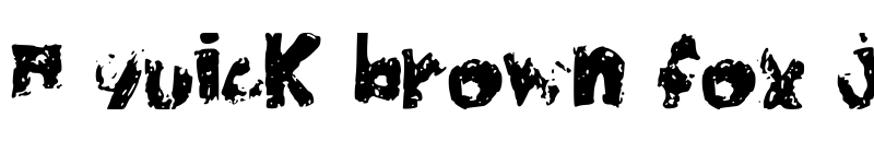 Preview of ChubbyPoof Medium font