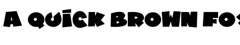 Preview of Chublings Regular font