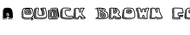 Preview of chucka-sketch Regular font