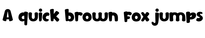 Preview of Chucky buck Regular font