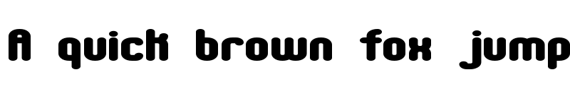 Preview of Chumbly BRK Normal font
