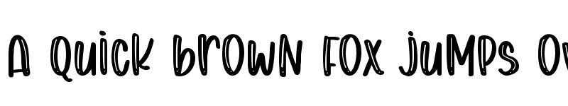 Preview of Chunky Bear Regular font