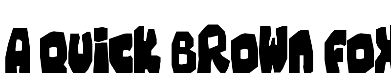 Preview of Chunky Cheese Regular font