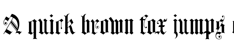 Preview of Church Text b Regular font