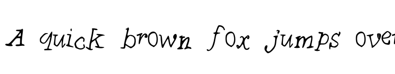 Preview of Chyldren Medium font