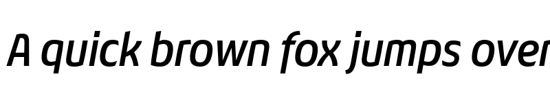Preview of Chypre Cond Demi Italic font