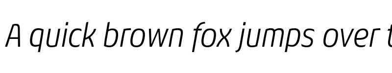 Preview of Chypre Cond Light Italic font