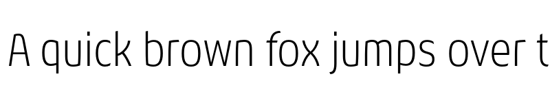 Preview of Chypre Cond Thin font