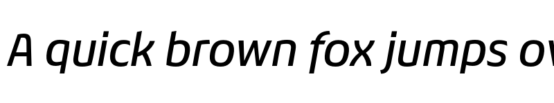 Preview of Chypre Ext Medium Italic font