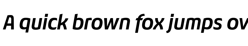 Preview of Chypre Norm ExBold Italic font