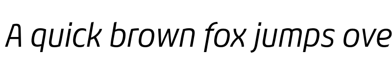 Preview of Chypre Norm Regular Italic font