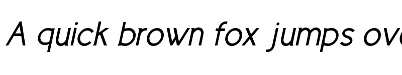 Preview of Cicle Gordita Italic font