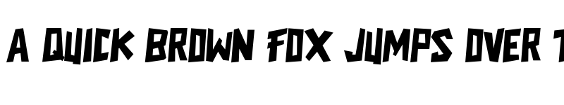Preview of CIKANDEI Regular font
