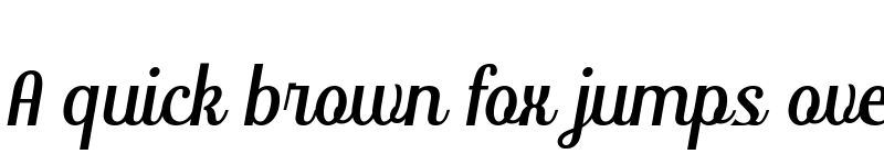 Preview of Cimory Love Italic font