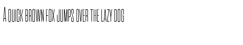 Preview of Cinematografica Thin font