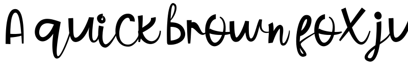 Preview of Cinthia Regular font