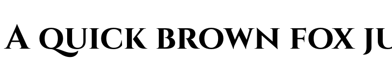 Preview of Cinzel Bold font