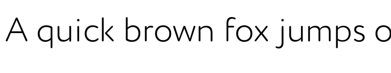 Preview of Circe Rounded Light font