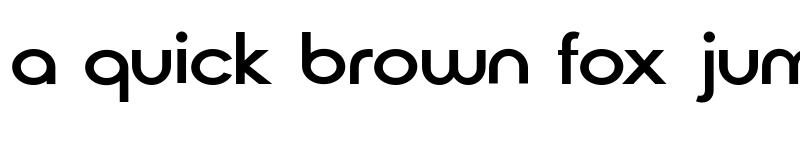 Preview of Cirqua Regular font