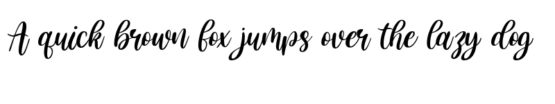 Preview of Cithronia Regular font