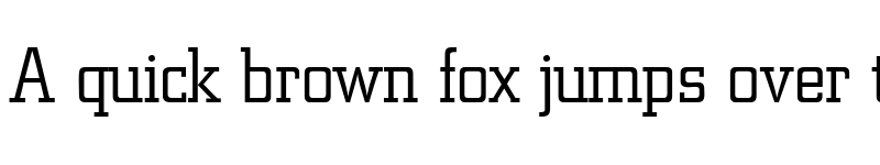 Preview of CitonLightDB Normal font