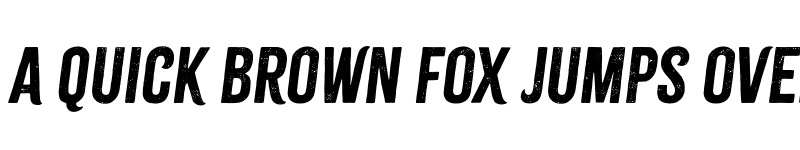 Preview of Citrus Gothic Italic font