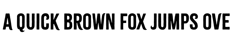 Preview of Citrus Gothic Solid Regular font