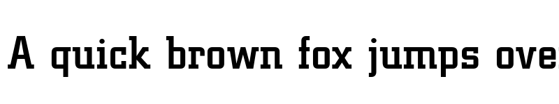 Preview of CityDMed Regular font