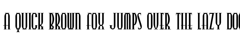 Preview of CitySlicker Regular font