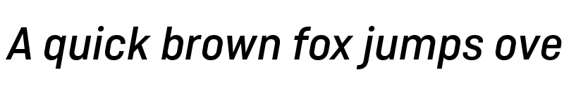 Preview of Ciutadella Medium Italic font