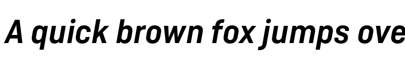 Preview of Ciutadella SemiBold Italic font