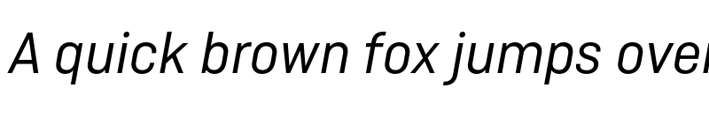 Preview of Ciutadella TRIAL Regular Italic font