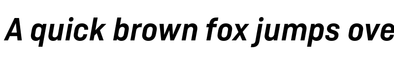 Preview of Ciutadella TRIAL SemiBold Italic font